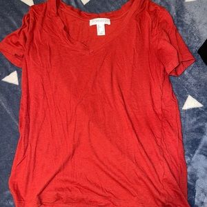 Burnt orange forever 21 shirt
